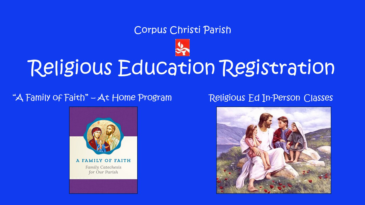 Registration Rel Ed 2025-26